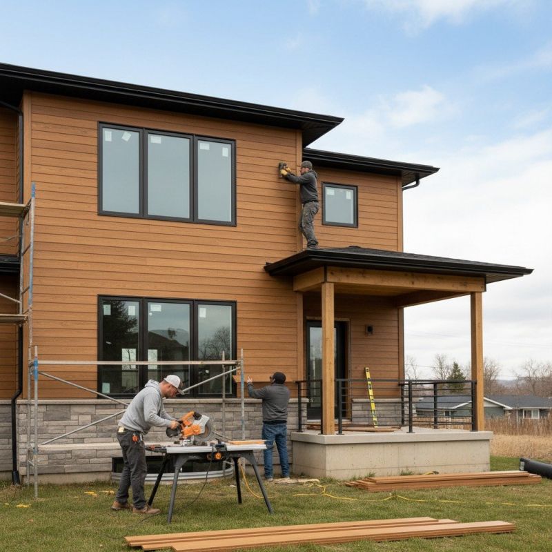 Commercial Siding Installation